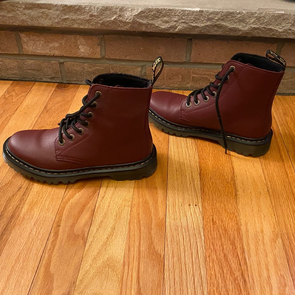 Dr. Martens Luana Maroon Boots
